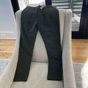 Hunter green mens Jcrew pants brand new!
